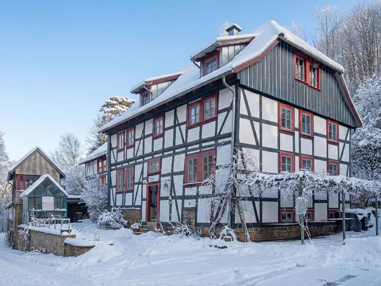 Ganze Wohnung, Ferienwohnung mit Sauna & Café in alter Mühle in Hamma, Heringen/Helme