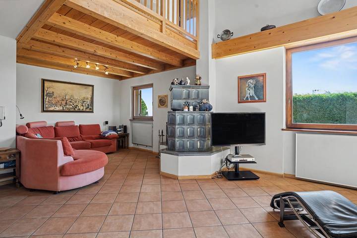 Villa mit Bergblick, privater Terrasse und Wlan in Grumes, Altavalle