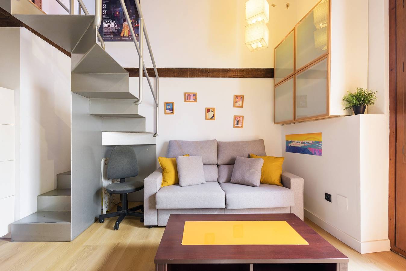 Appartement entier, Appartement de vacances 'Loft De Un Arquitecto' avec balcon, Wi-Fi et climatisation in Malaga Centro Historico, Malaga