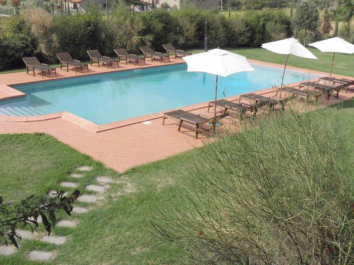 Agriturismo per 2 persone, con giardino e sauna nonché panorama in Castiglion Fiorentino