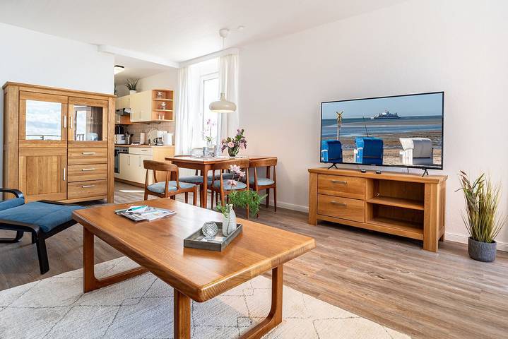 Ferienwohnung für 4 Personen, mit Sauna und Pool sowie Balkon, mit Haustier in Wyk auf Föhr (Stadt) - 2