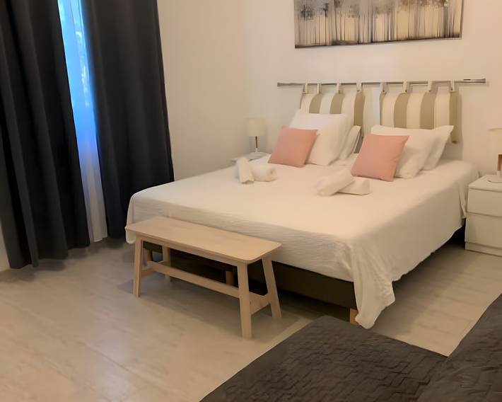 Chambre pour 3 personnes, avec jardin