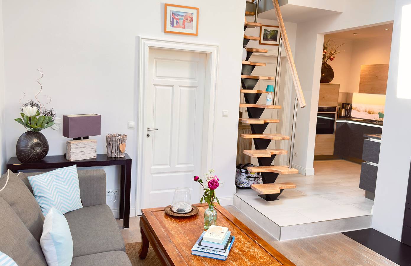 Ganze Wohnung, Apartment „Halbinsel Wittow“ mit Balkon und Wlan in Ostseebad Binz, Binz