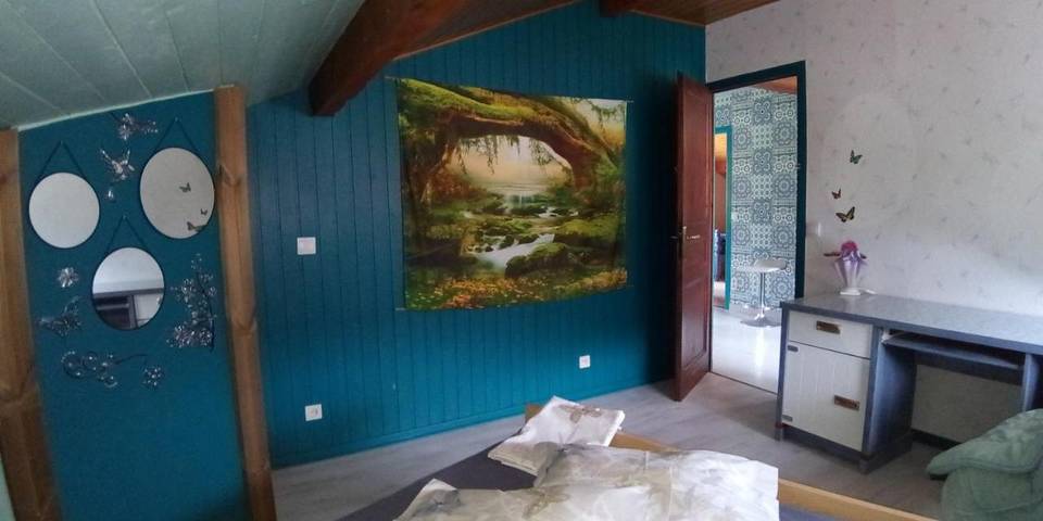 Location de vacances pour 4 personnes, avec jardin ainsi que vue et balcon, animaux acceptés dans Office De Tourisme Challes Les Eaux - 3