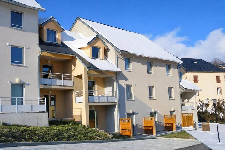 Appart’hôtel pour 2 personnes, avec Balcon ainsi que Terrasse et Vue