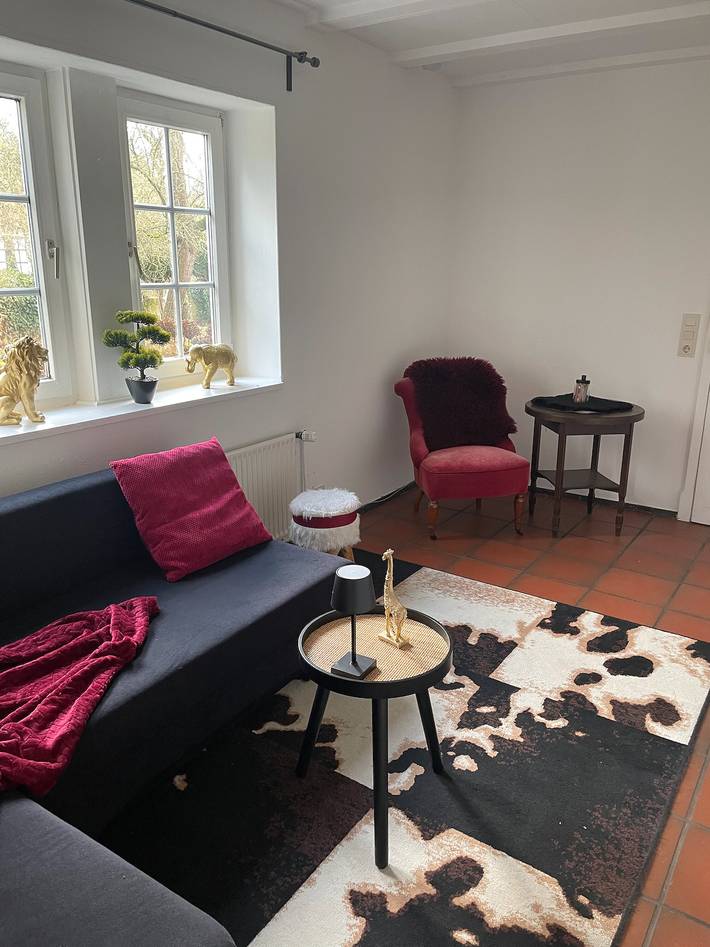 Ferienwohnung für 4 Personen, mit Sauna und Garten, kinderfreundlich in Wiehengebirge