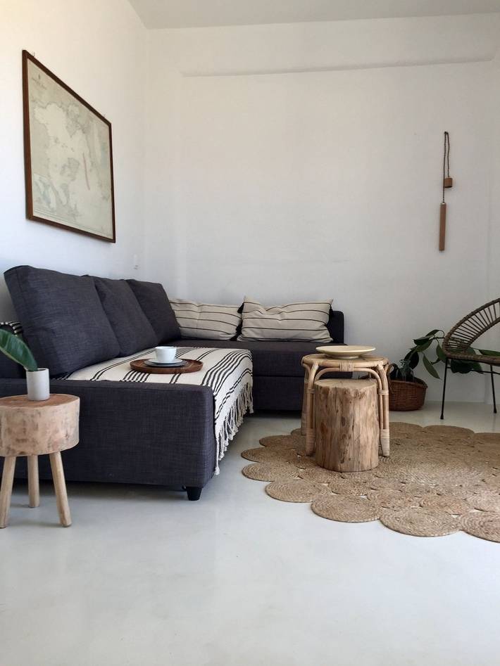 Villa pour 3 personnes, avec balcon ainsi que jardin et vue sur l’océan dans Antiparos - 2