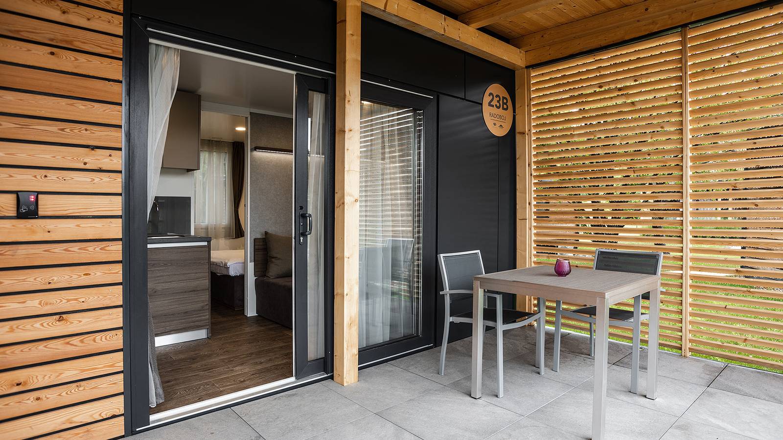 Glamping-Dorf Terme Tuhelj Mobilehome Vita Couple für 2 Personen in Tuheljske Toplice, Krapina-Zagorje