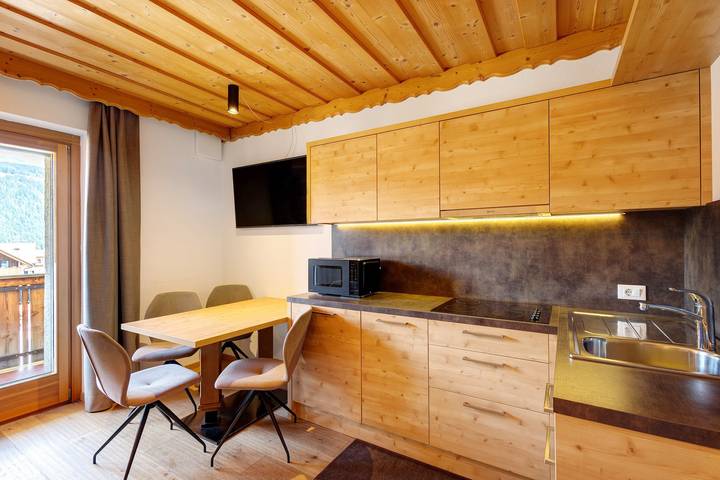 Ganze Wohnung, Ferienwohnung "Kriendl Nr 1" mit Bergblick, Gemeinschaftsgarten & Wlan in Mitterolang, Olang
