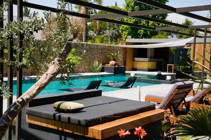 Villa pour 10 personnes, avec jardin ainsi que piscine et bassin pour enfant à Antalya - 4