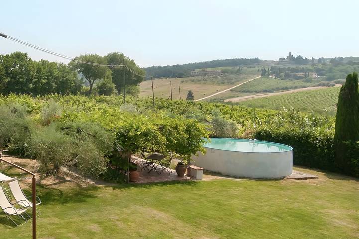 Camera 'La Rocca Chianti Hospitality' con piscina in comune, giardino condiviso e Wi-Fi in Tavarnelle Val di Pesa, Barberino Tavarnelle