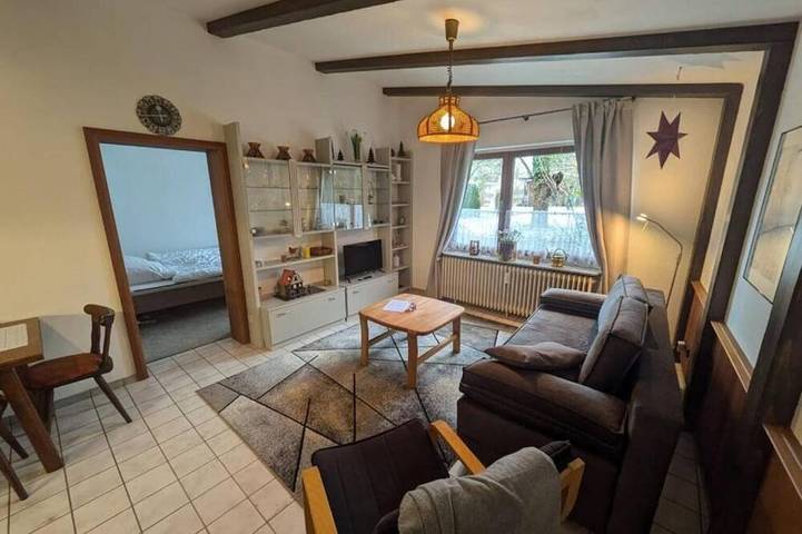 Ferienwohnung für 3 Personen, mit Garten