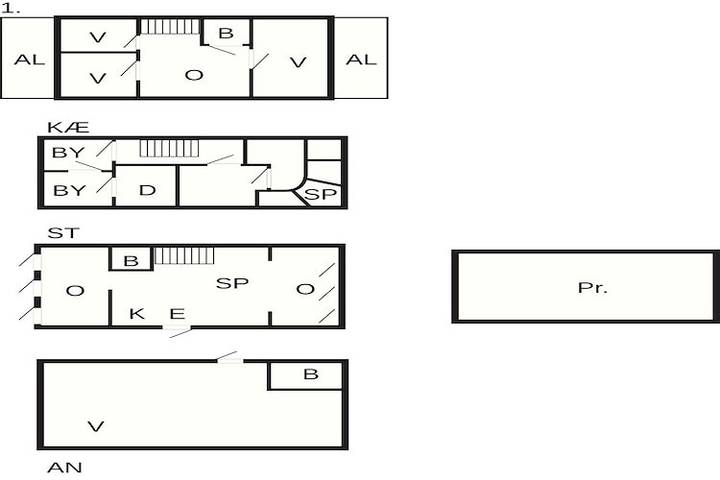 Ferienhaus für 12 Personen, mit Balkon und Terrasse sowie Garten und Pool in Skane