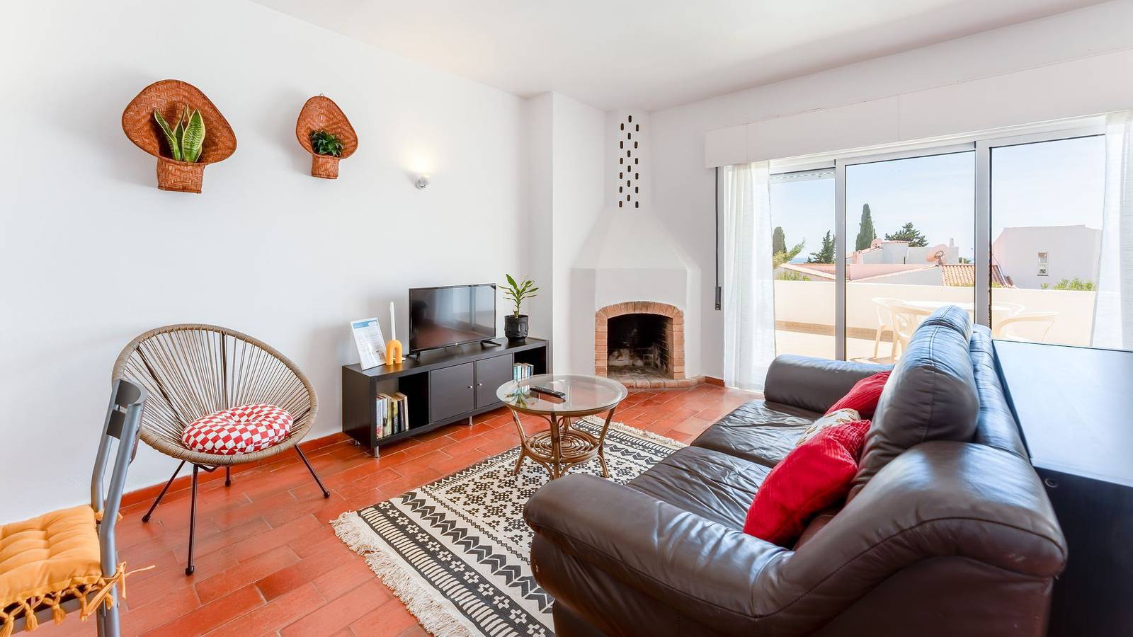 Ganze Wohnung, Ferienwohnung für 3 Personen mit Balkon in Armação de Pêra (costa), Faro Distrikt