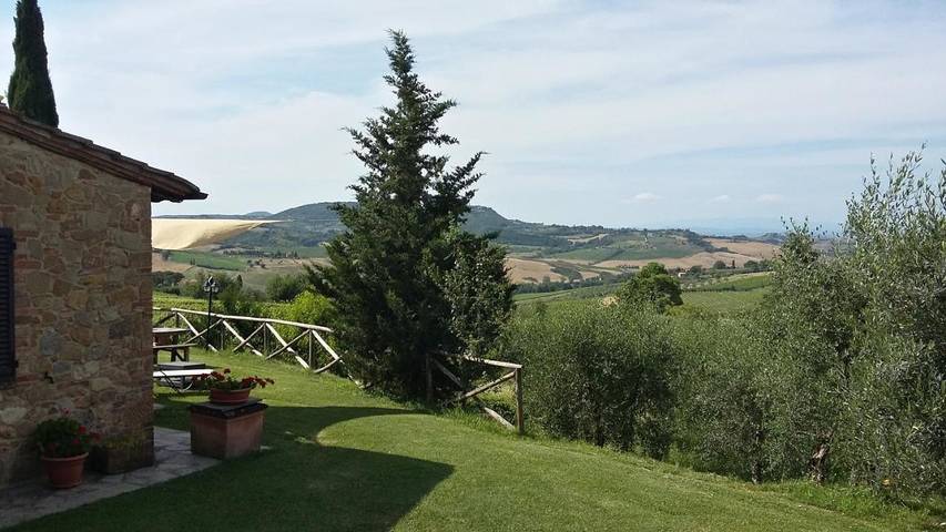 Gîte pour 4 personnes, avec vue sur le lac ainsi que vue et jardin, animaux acceptés à Montepulciano - 4
