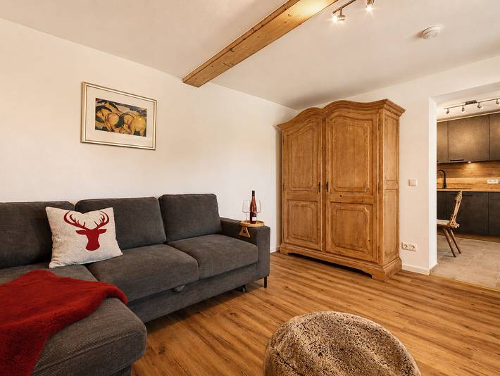 Ferienwohnung für 4 Personen, mit Balkon in Huglfing