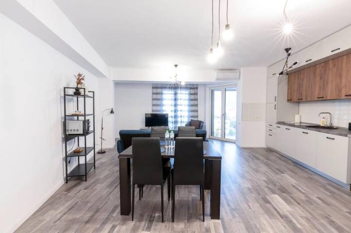 Appartement de vacances pour 3 personnes, avec jardin