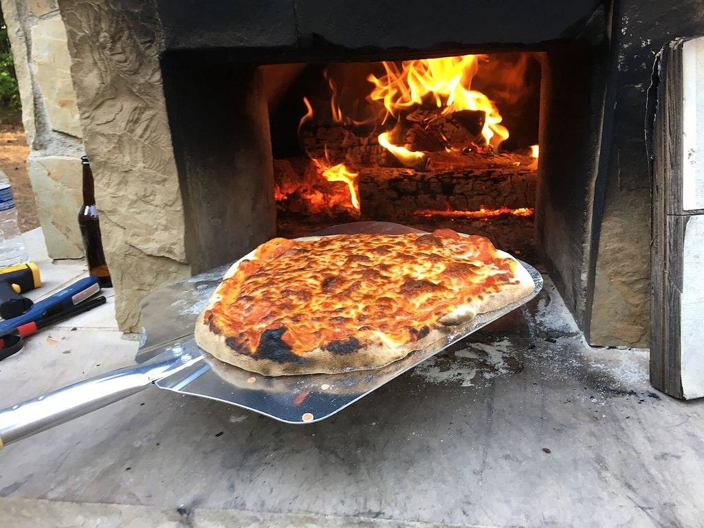 Elegantes Blockhaus am Mainsee - Ponton, Kajaks, Pizzaofen in Lake Gaston