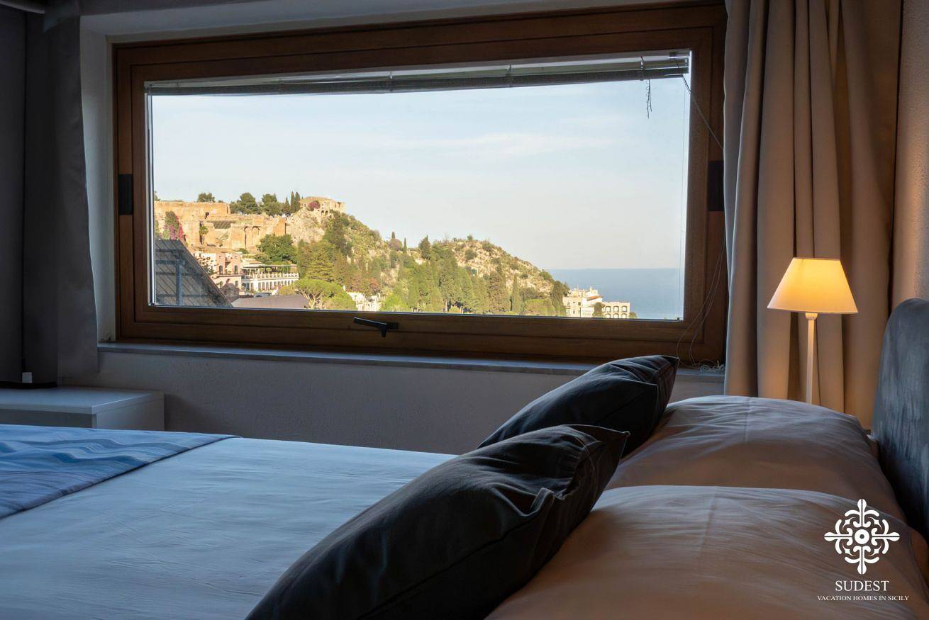 Ganze Wohnung, Casa Majorana - Sea view in city center in Taormina, Messina Provinz