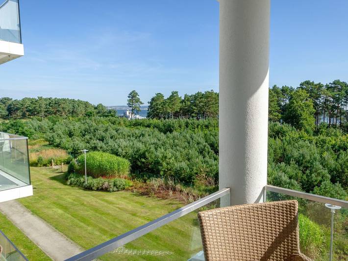 Ferienwohnung für 2 Personen, mit Balkon und Kinderpool sowie Pool und Ausblick in Prora - 3