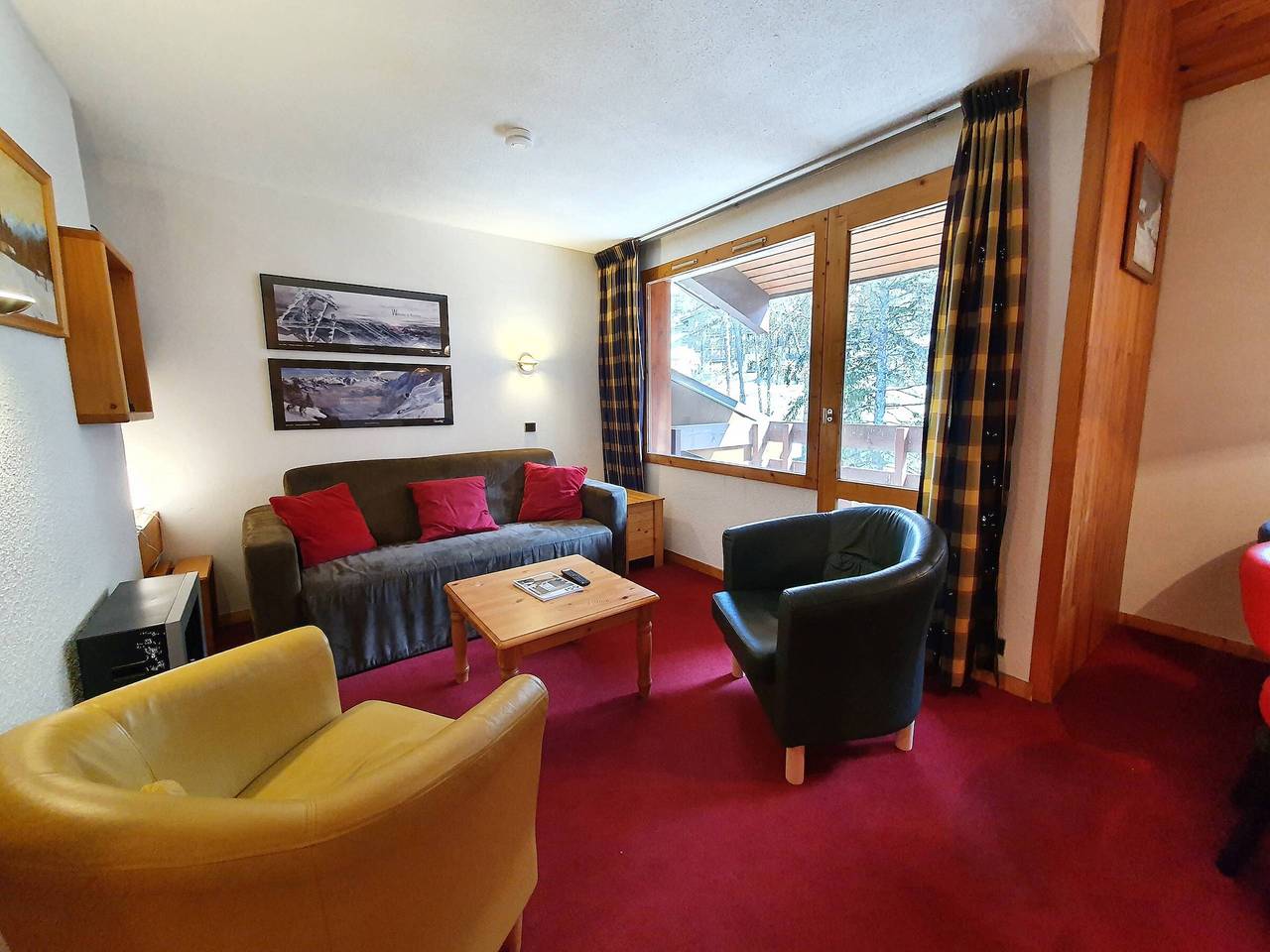 Appartement entier, Duplex 6 pers avec balcon aux Coches, proche pistes et commerces in La Plagne, Bellentre