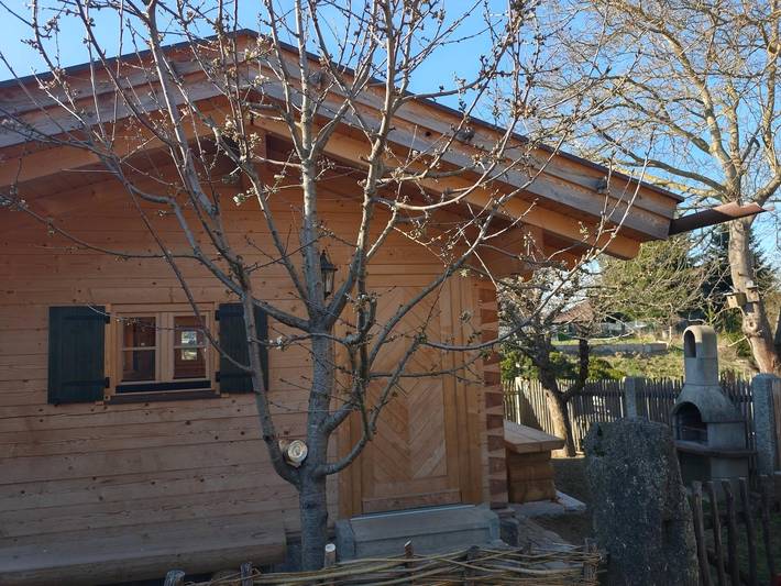 Hütte für 2 Personen, mit Balkon/Terrasse und Balkon sowie Terrasse und Garten in der Oberpfalz - 2