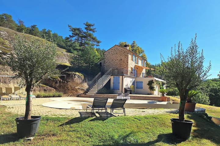 Maison de vacances pour 8 personnes, avec Balcon ainsi que Terrasse et Jardin