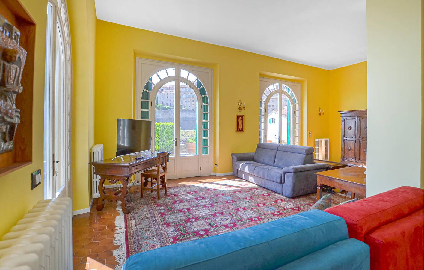 Ganze Ferienwohnung, Gemütliche Wohnung mit Terrasse & Garten, Parkplatz - Nähe Pizzeria in Anghiari, Valtiberina