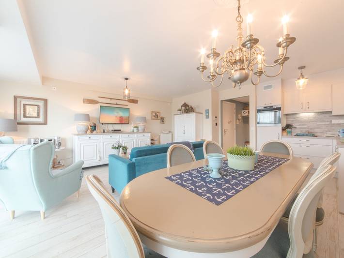 Ferienwohnung für 4 Personen, mit Balkon und Garten in Bredene