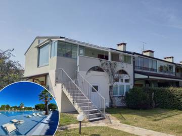 Ferienwohnung für 6 Personen, mit Garten und Pool in Colà