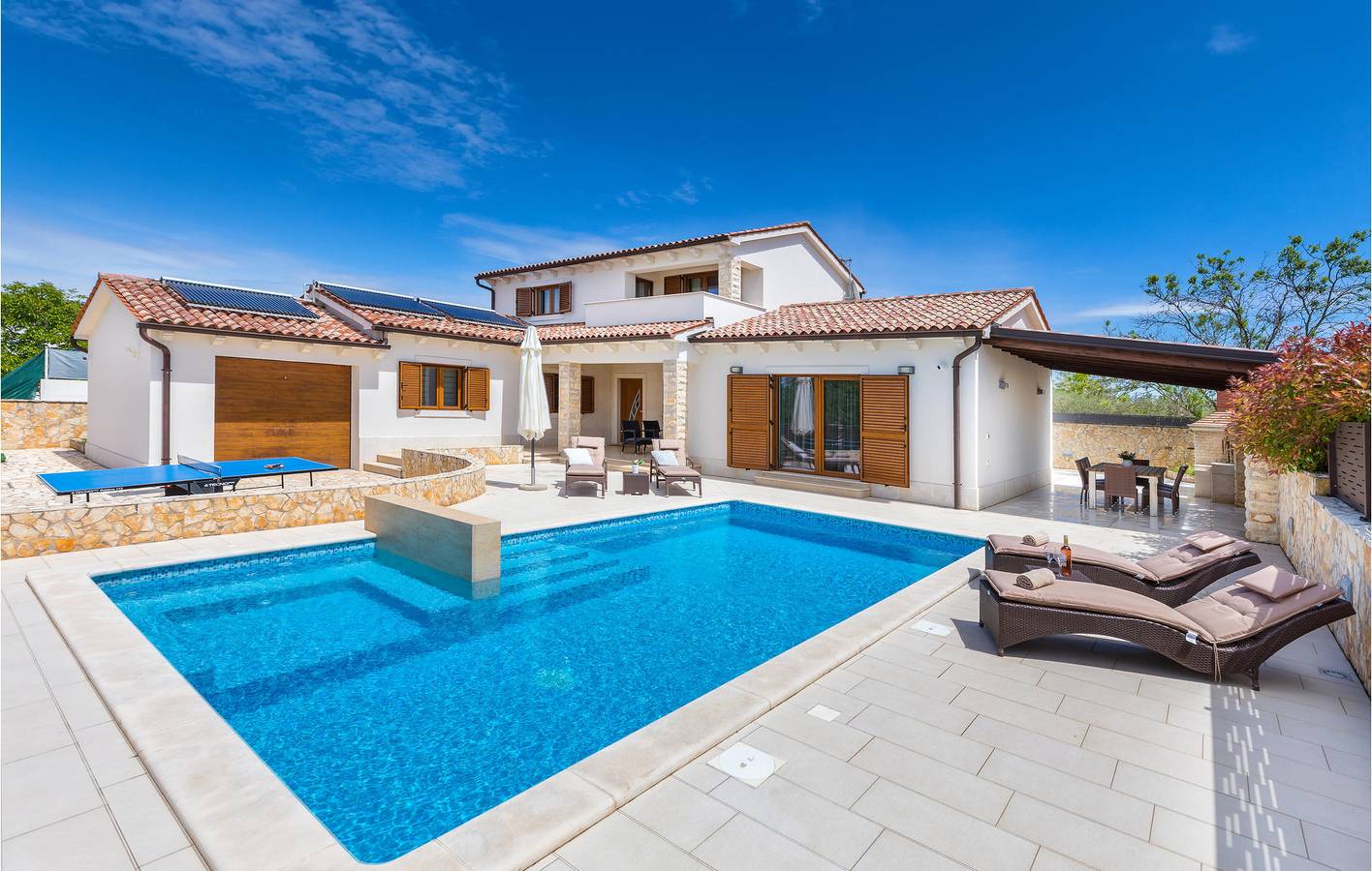 Ferienhaus für 10 Personen mit Terrasse in Vodnjan, Südküste Istrien