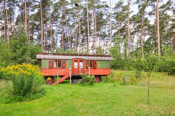 Ferienhaus für 2 Personen, mit Garten, mit Haustier in Lychen