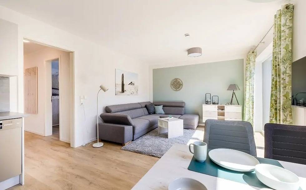 Ganze Ferienwohnung, Ferienwohnung "Nordseebrise" mit Balkon in Husum Hafen, Husum