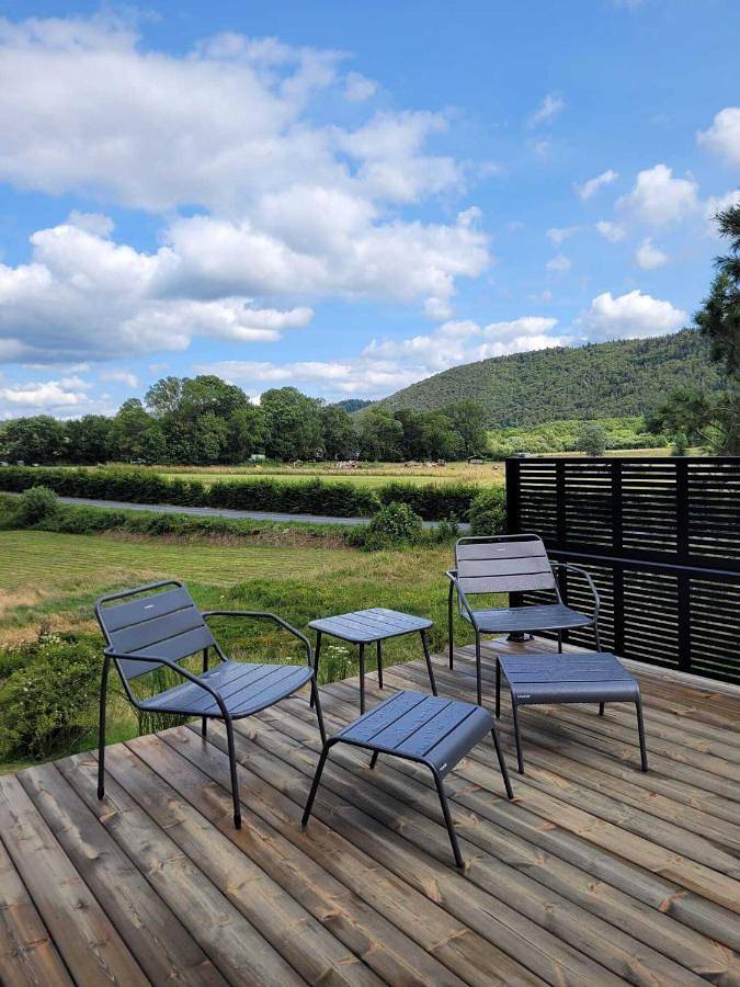 Chalet pour 6 personnes, avec jardin et jacuzzi à Chambon-sur-Lac - 3