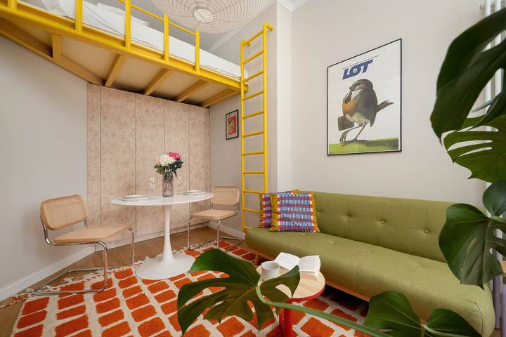 Monolocale per 2 persone, con balcone/terrazza - 1
