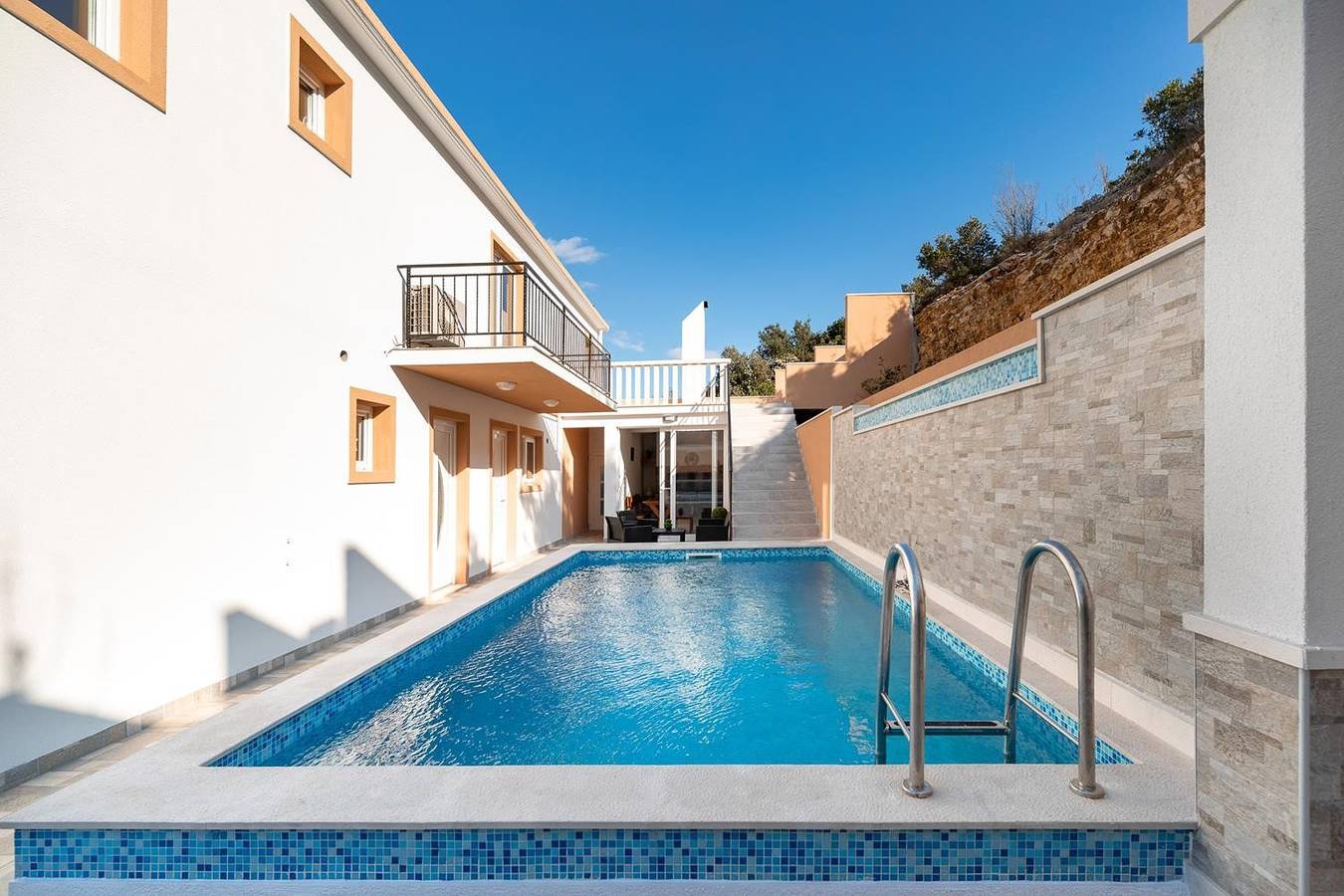 Schönes Ferienhaus mit privatem Pool in Blato, Korcula