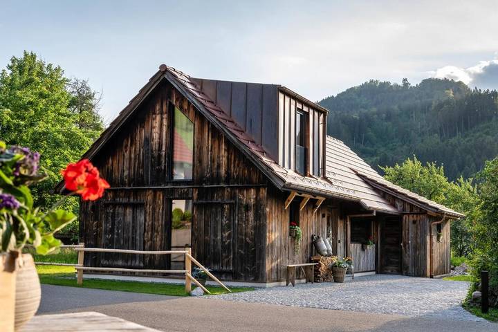 Location de vacances pour 4 personnes, avec jardin ainsi que vue et piscine dans Gutach - 3