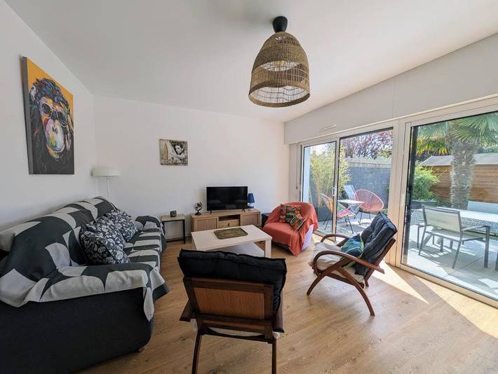 Location de vacances pour 8 personnes, avec jardin dans Gare De Pornic - 2