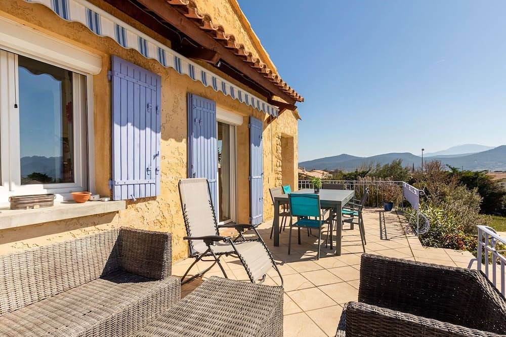 Preciosa casa de vacaciones privada con A/C, piscina privada, Wifi, Tv, terraza, aparcamiento in Rasteau, Vaucluse