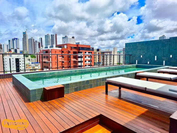 Ganze Wohnung, Ferienwohnung für 4 Personen mit Garten in Cabo Branco, João Pessoa