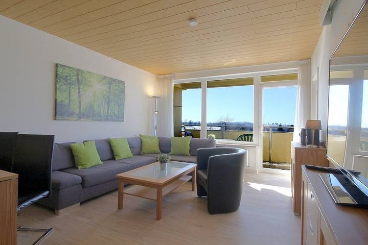 Ferienwohnung für 4 Personen, mit Balkon und Sauna