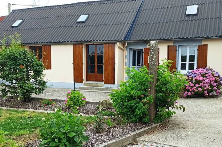 Maison de vacances pour 6 personnes, avec jardin à Doville
