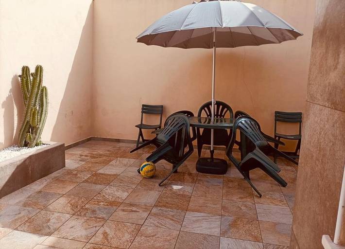 Maison de vacances pour 5 personnes, avec jardin