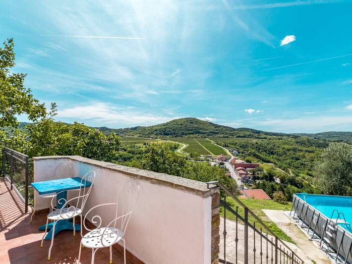 Ferienhaus für 5 Personen, mit Terrasse und Ausblick sowie Garten in Motovun - 4