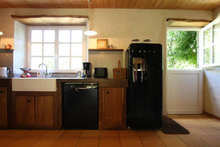 Gîte pour 4 personnes, avec jardin et terrasse, animaux acceptés à Mouche (homonymie)