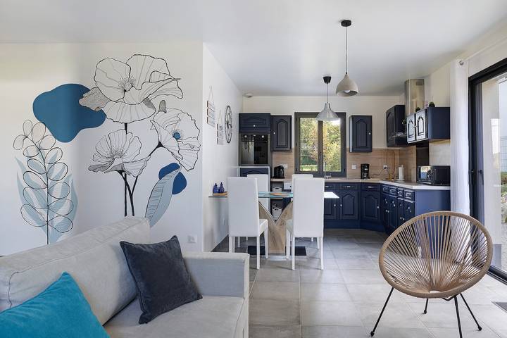 Maison de vacances 'L'Ancre Marine' avec terrasse privée et jardin privé in Saint-Valery-en-Caux, Région de Dieppe