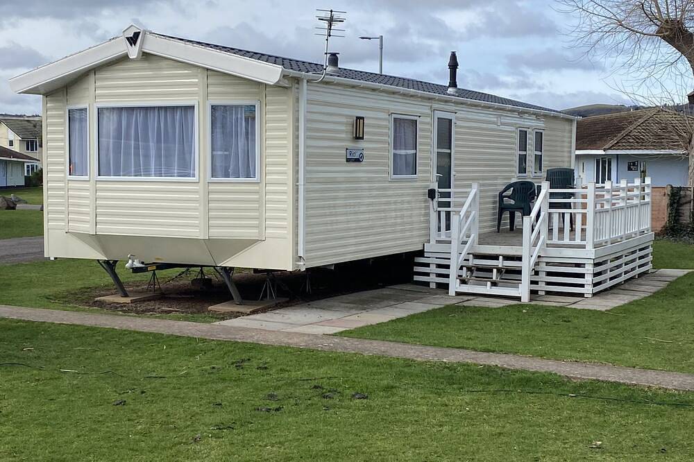 Caravans at Butlins Minehead in Minehead, Somerset