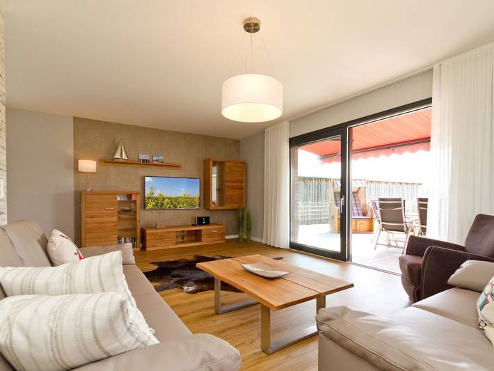 Ferienhaus für 6 Personen, mit Terrasse und Sauna sowie Garten in Ahlbeck