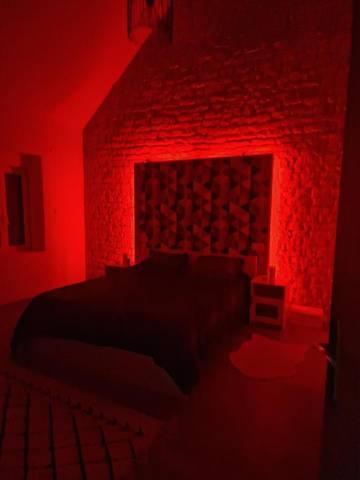 Cottage pour 8 personnes, avec terrasse et sauna à Banville (patronyme)