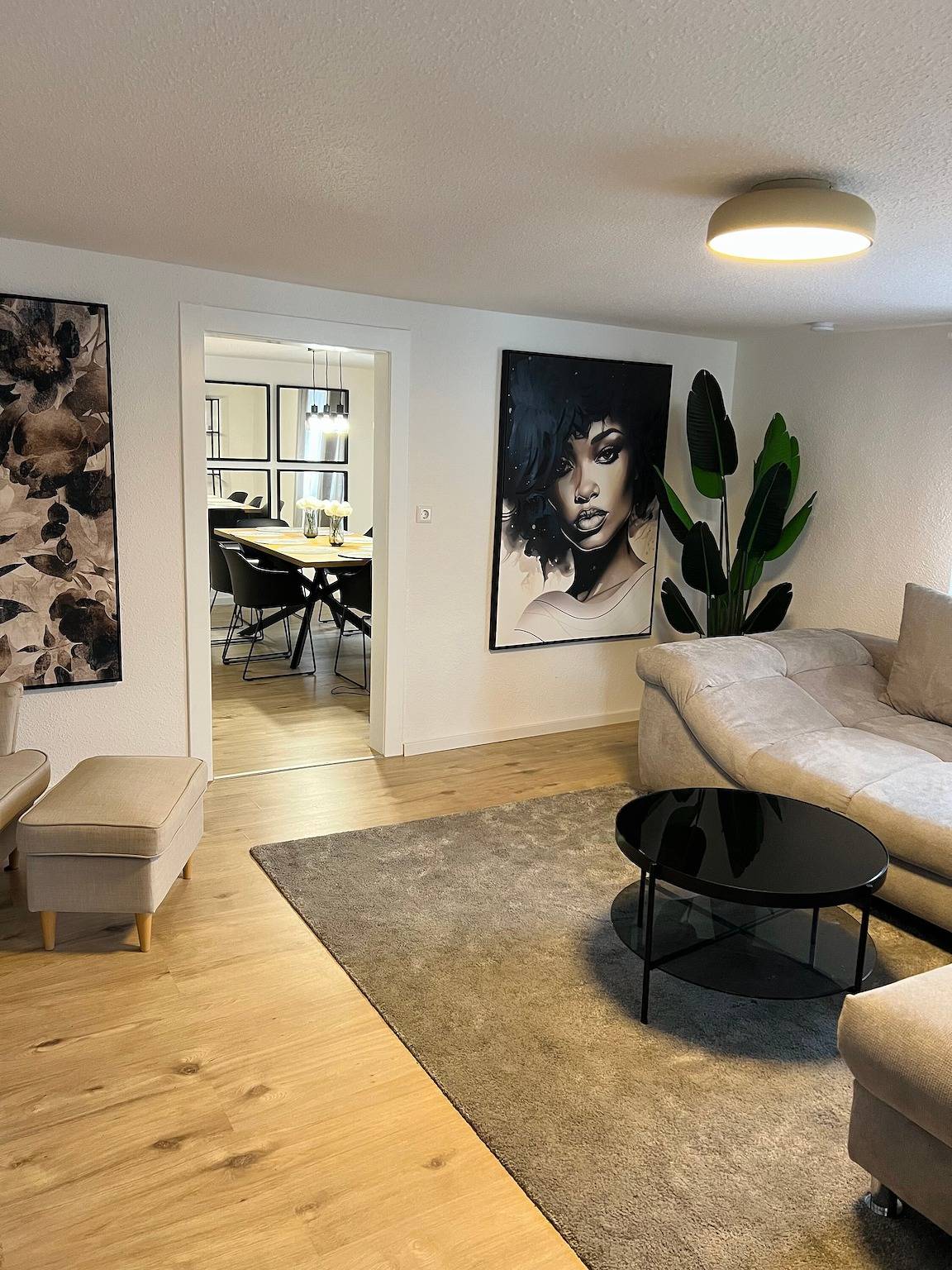 Ferienhaus 'Zuhause auf Zeit' mit Bergblick, Balkon und Wlan in Sexau, Südschwarzwald